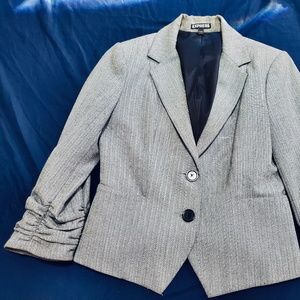 Express Gray Blazer